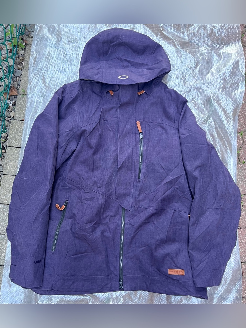 Oakley Biozone Gore-Tex Ski Snowboard Jacket Purple Mens Sz XL
